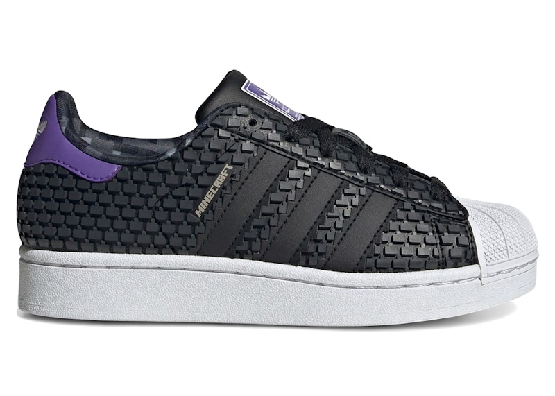 adidas Superstar Minecraft Enderman (GS) - IH1740 - US