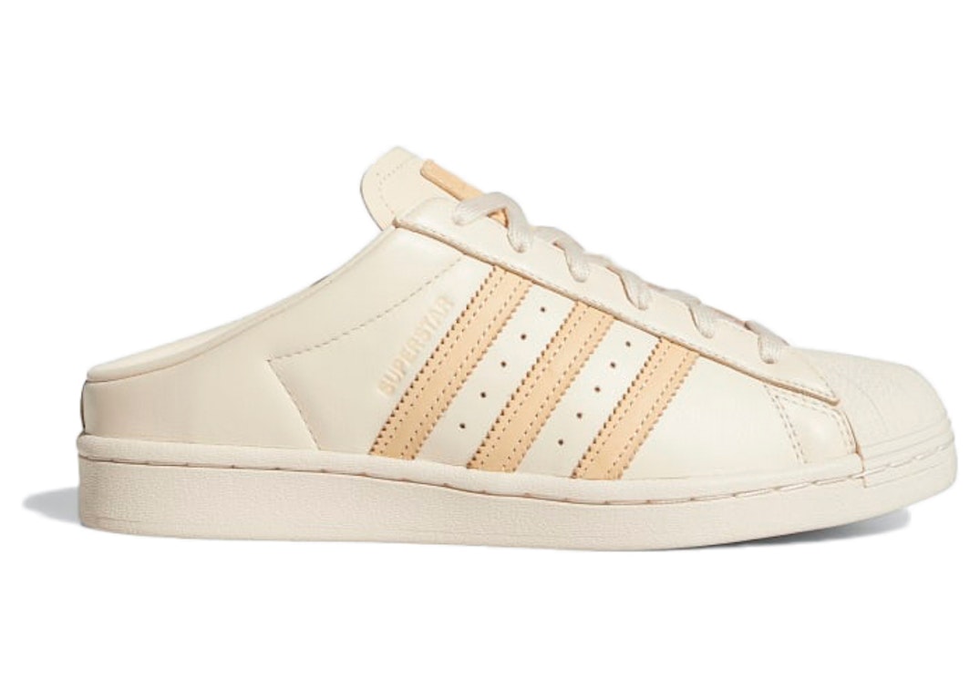 Pre-owned Adidas Originals Adidas Superstar Mule Halo Ivory (women's) In Halo Ivory/halo Amber/off White