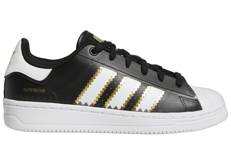 adidas Superstar OT Tech Core Black Cloud White Gold Metallic Women s GZ3455 US