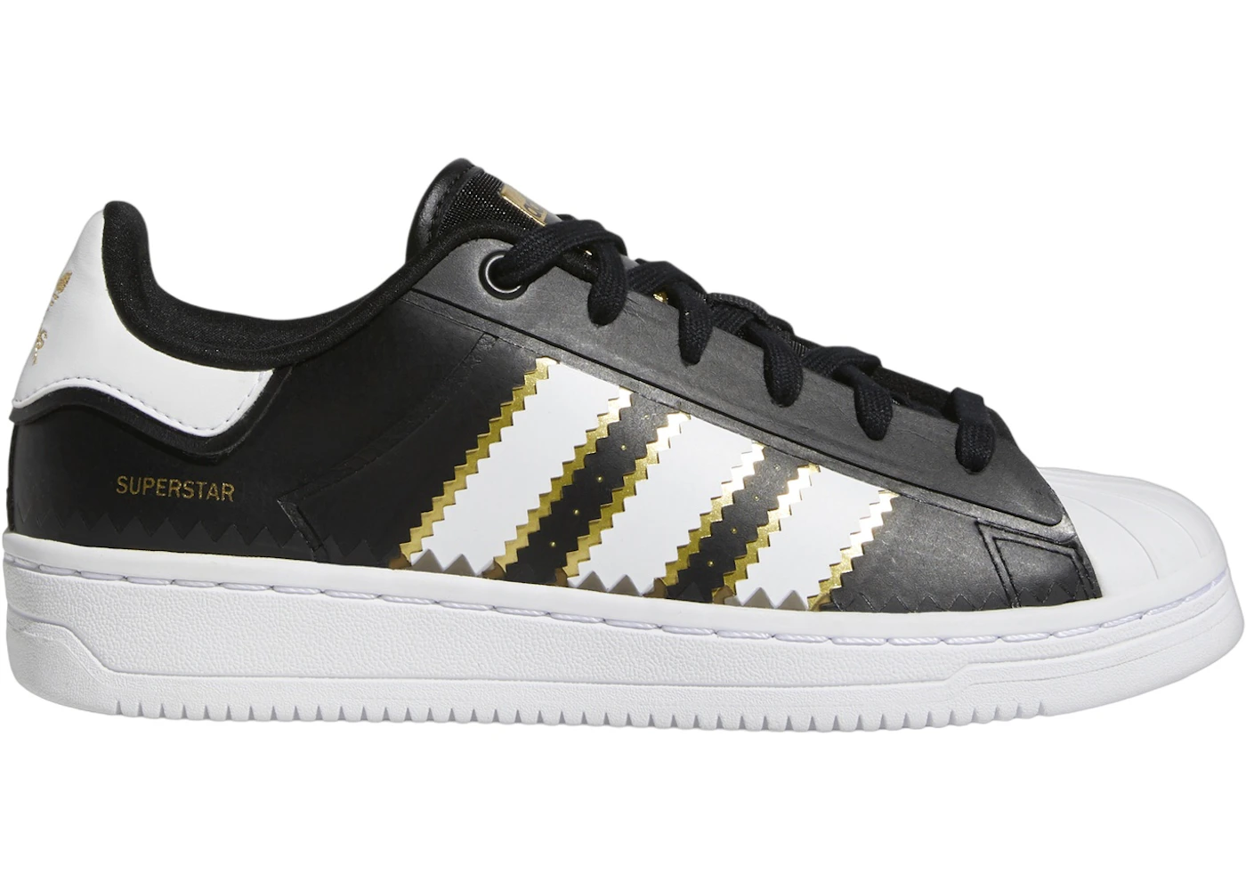adidas Superstar OT Tech Core Black Cloud White Gold Metallic (Women's) - GZ3455 - US adidas Superstar OT Tech Core Black Cloud White Gold Metallic (Women's) - GZ3455 - US