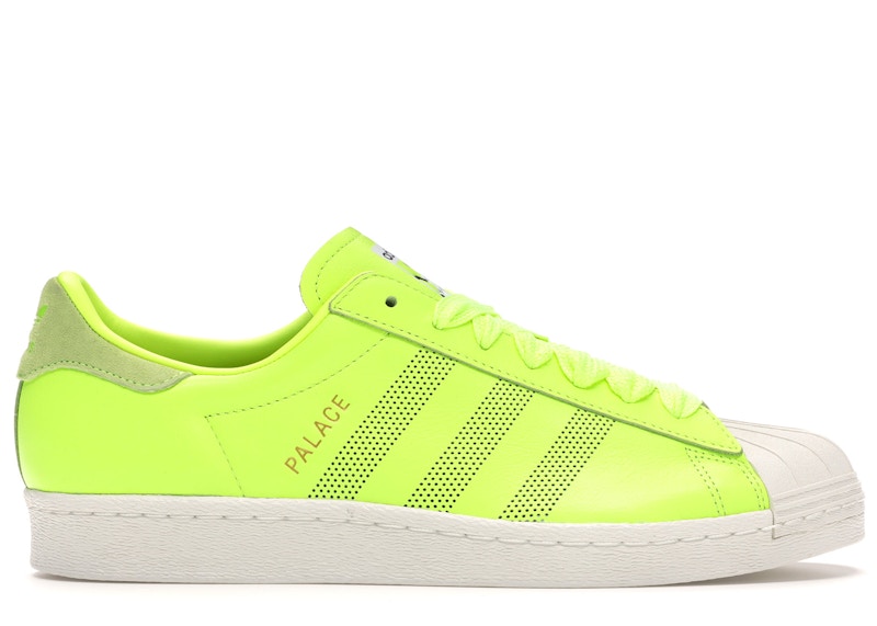 adidas superstar neon yellow