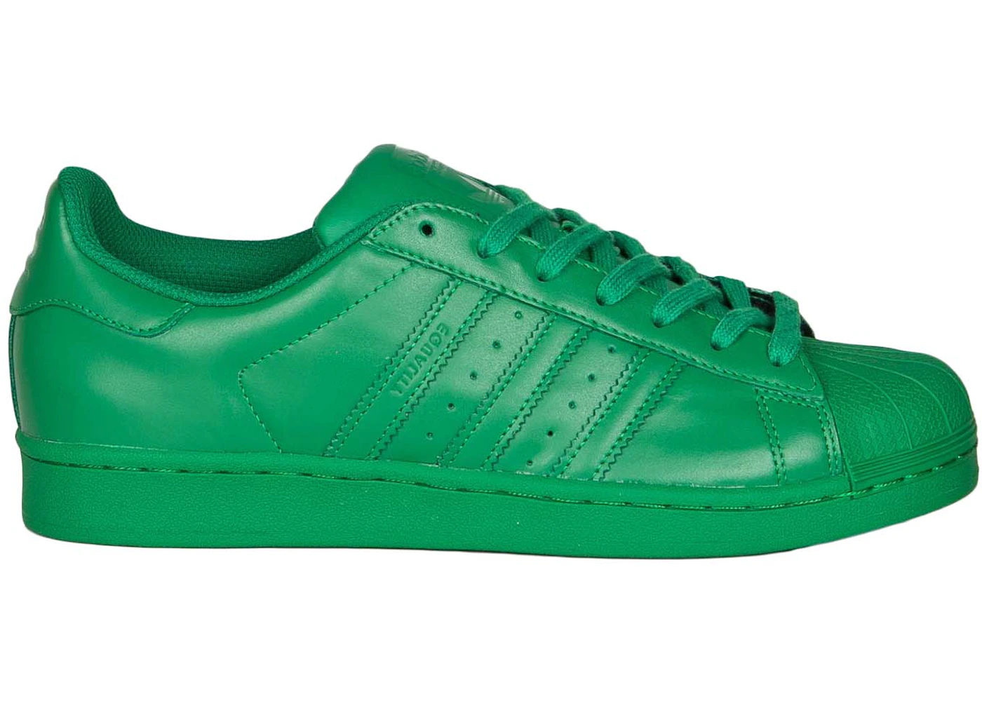 raya Cambiable pedal adidas Superstar Pharell Supercolor Pack Green Men's - S83389 - US