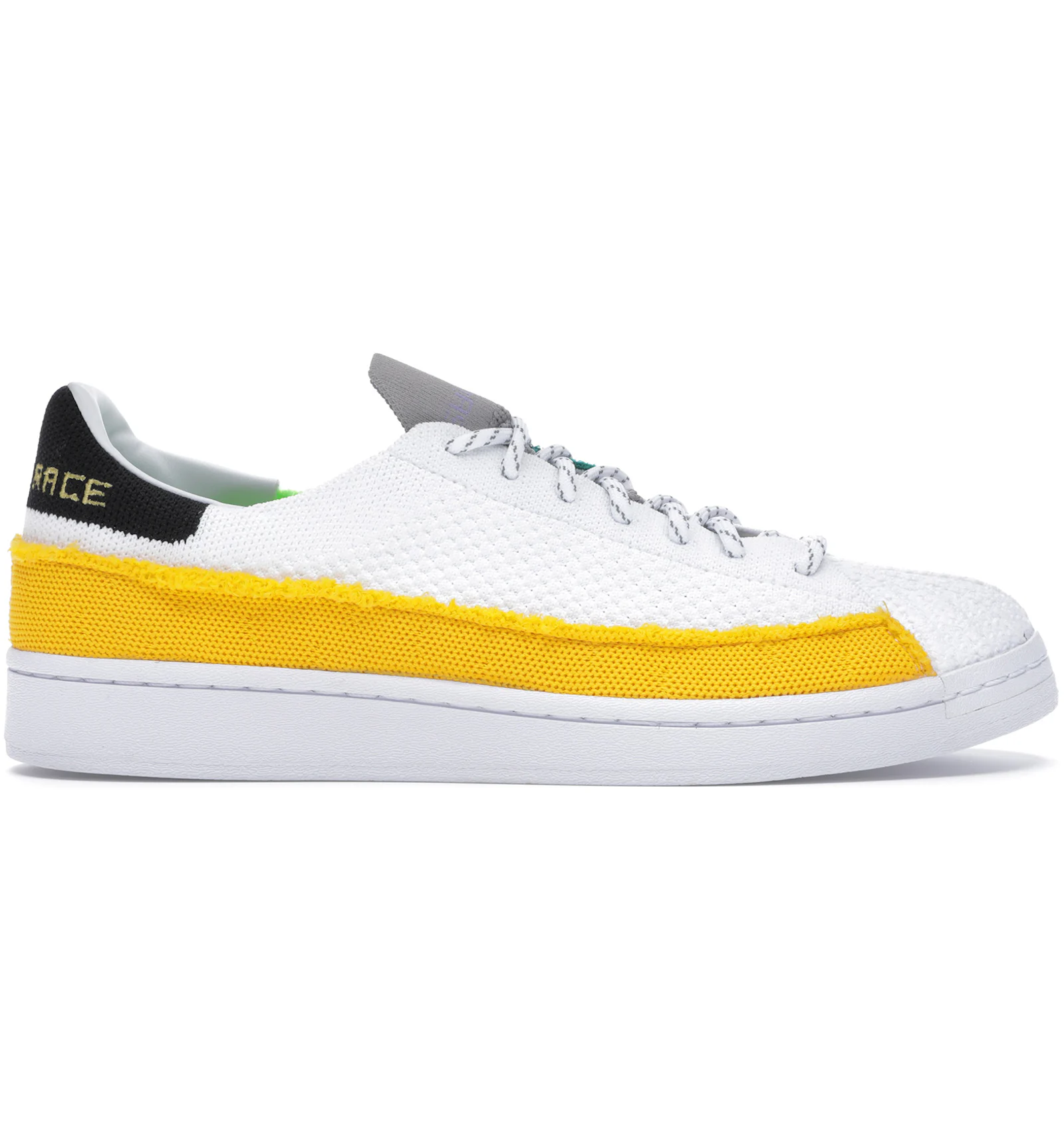 Adidas superstar pharrell white yellow Clearance