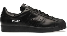 プラダ × アディダス スーパースター "ブラック/コアブラック-クラック" adidas Superstar "Prada Black" 