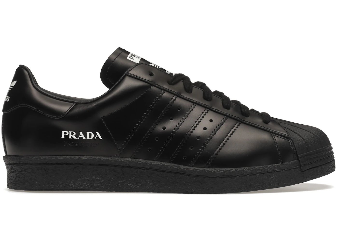 adidas Superstar Prada Black Men's FW6679/2EG321-3L97-F0557 US