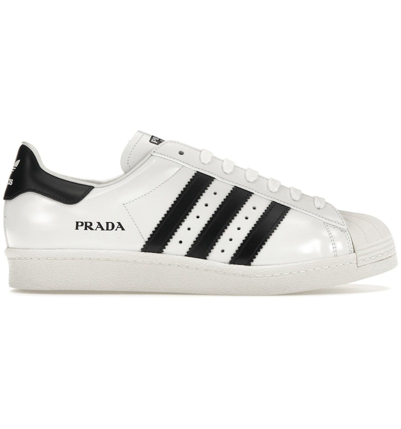adidas Superstar Prada White Black Men's - FW6680/2EG321-3L97-F0E5W - US adidas Superstar Prada White Black Men's - FW6680/2EG321-3L97-F0E5W - US