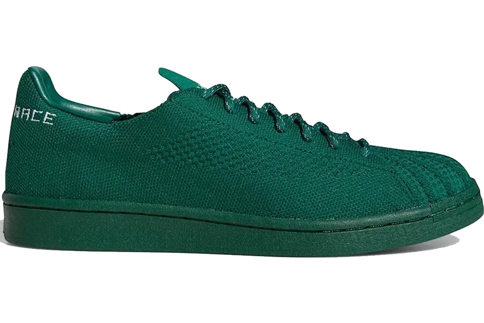 Adidas originals deals superstar primeknit Green