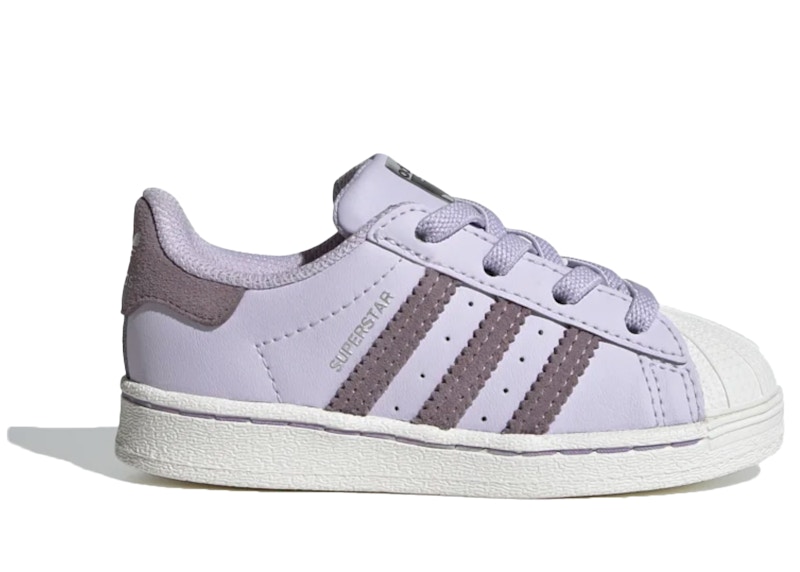 Adidas superstar best sale purple tint