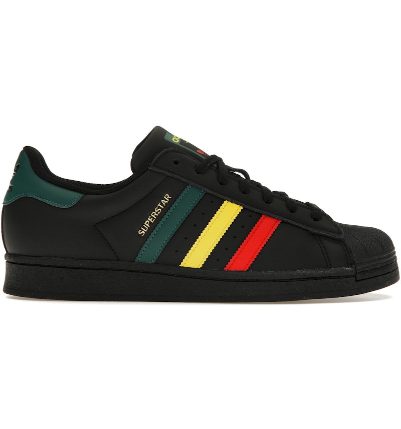 adidas Superstar Rasta Black Men's IH3121 US - Main Image