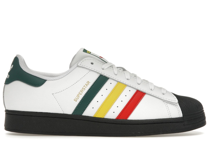 adidas Superstar Rasta White Men's - IH3120 - US