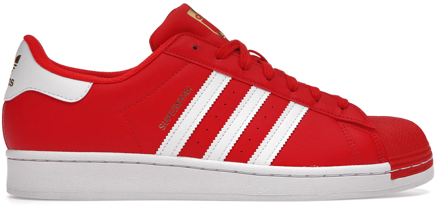 adidas Superstar Red Cloud White Gold - GY5794 US