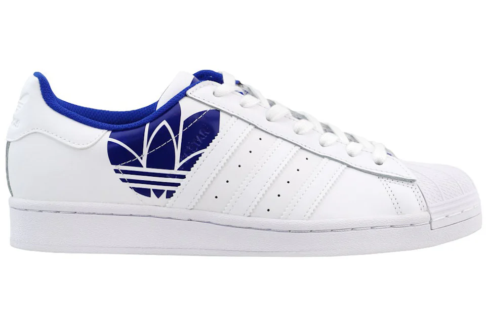 Superstar royal blue and white Clearance