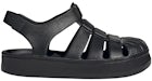 Sandalias Superstar Core de adidas, color negro (PS)