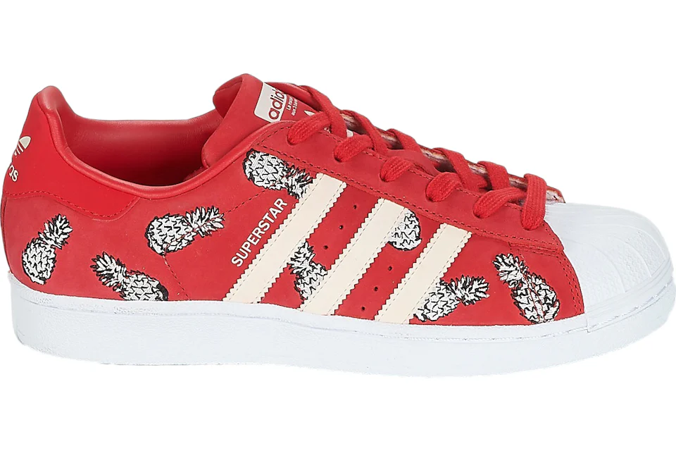 Adidas superstar scarlet best sale