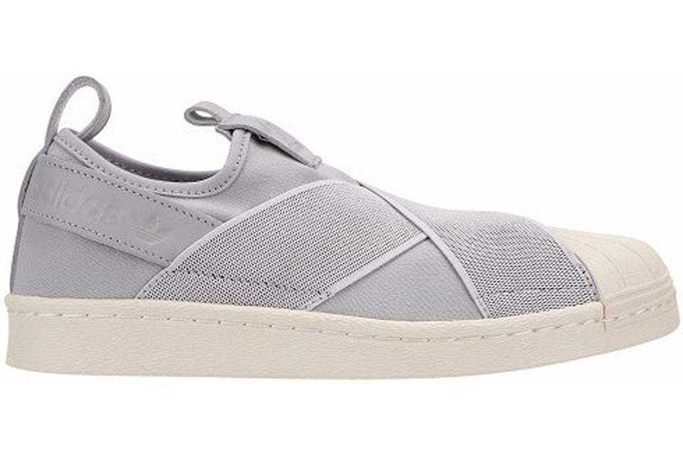 Superstar slip on womens grey Clearance