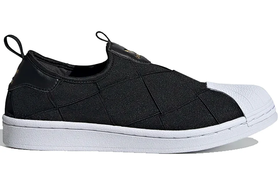 Superstar slip-on shoes sales black