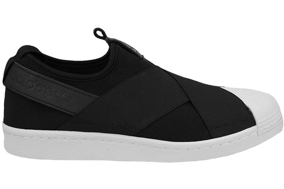 adidas Superstar Slip On Core Black Cloud White Women s S81337