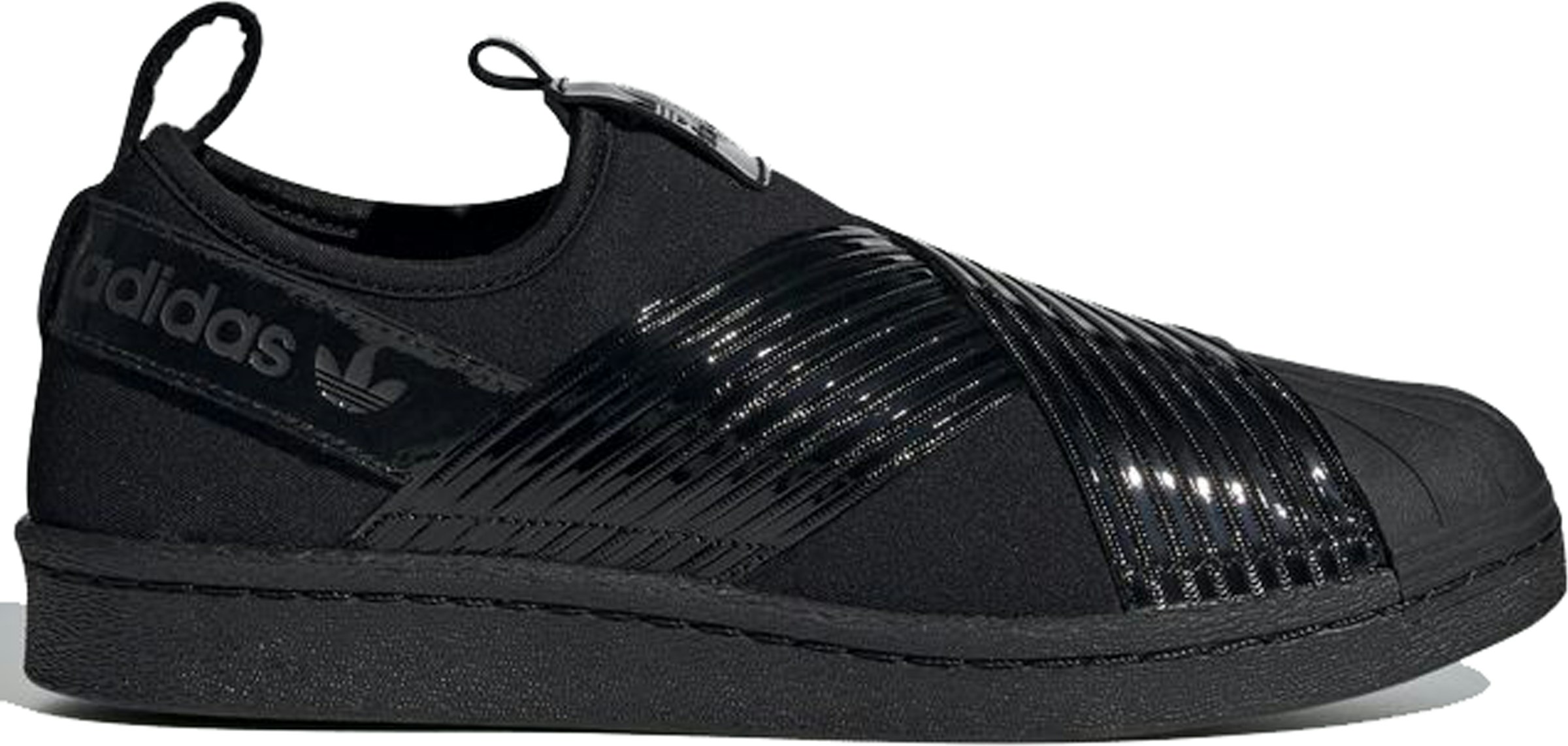 adidas Slip-On Triple Black - BD8055 US