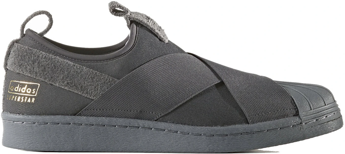 lommetørklæde skal Forebyggelse adidas Superstar Slip-On Utility Black Grey Five Men's - BZ0209 - US