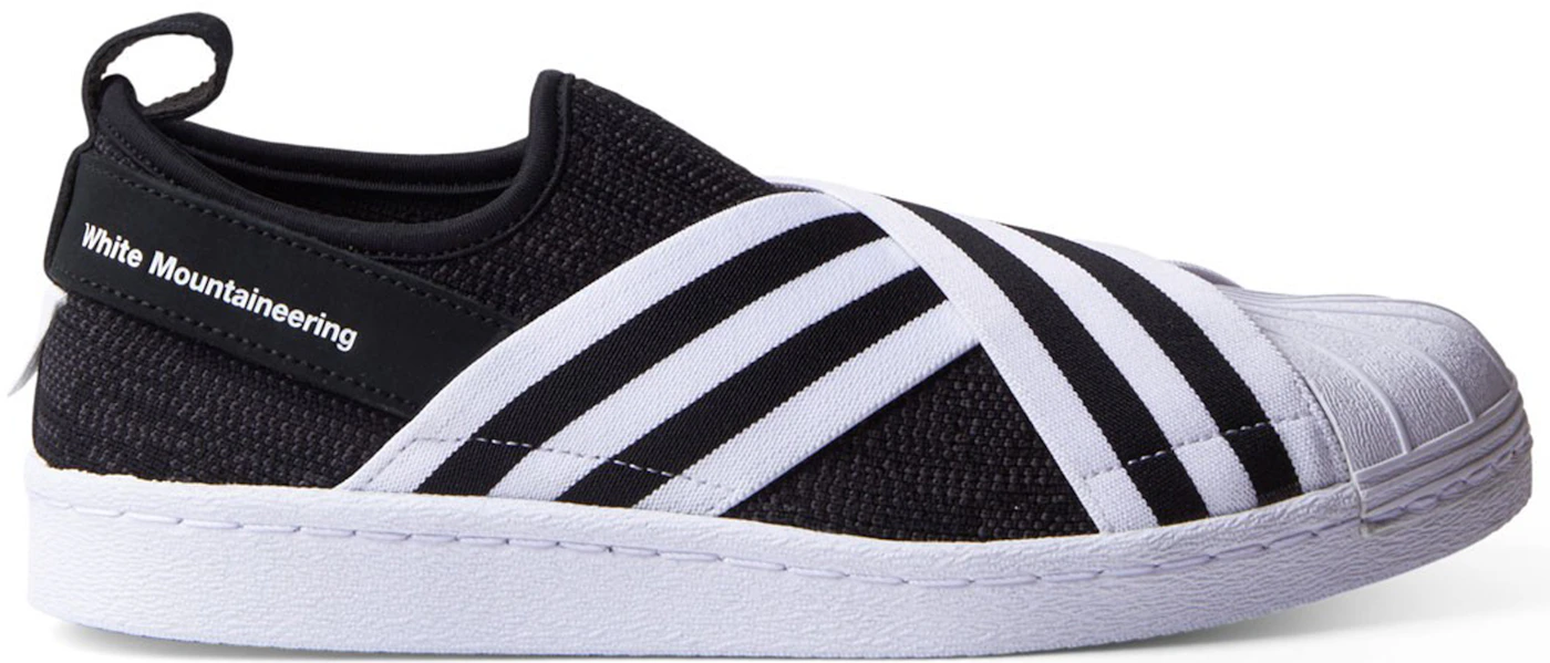 Arbejdsgiver Arbitrage session adidas Superstar Slip-On White Mountaineering Black Men's - BY2880 - US