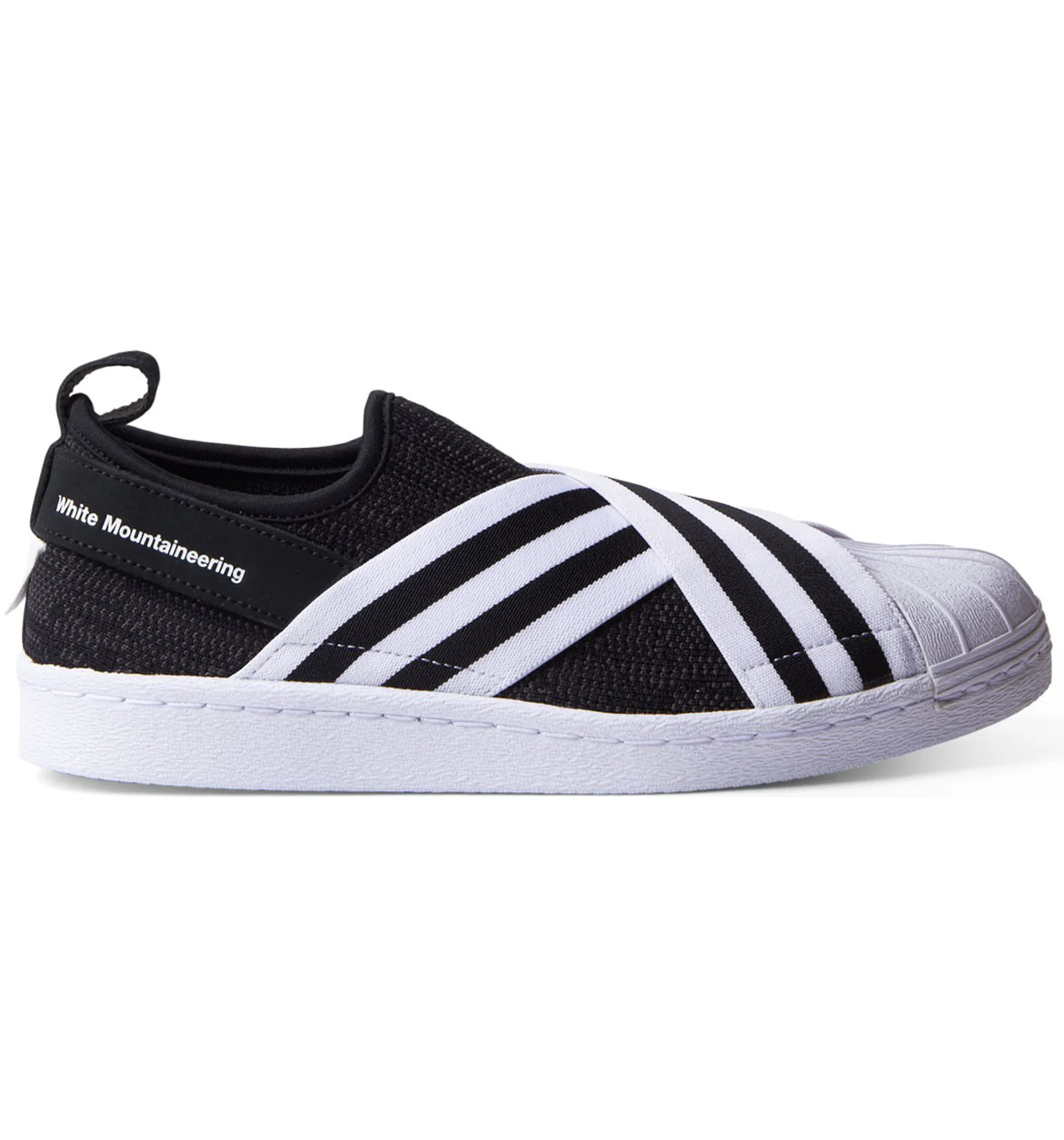 Superstar slip sale on homme blanche