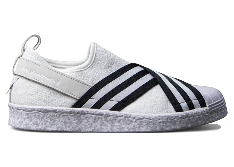 Adidas White Mountaineering x Superstar Slip-On 'White Black' White/Black Sneakers/Shoes BY2881 - BY2881