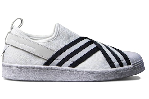 adidas Superstar Slip-On White Mountaineering White Black Men's - BY2881 - US adidas Superstar Slip-On White Mountaineering White Black Men's - BY2881 - US