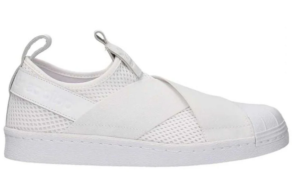 Superstar slip on womens white Clearance