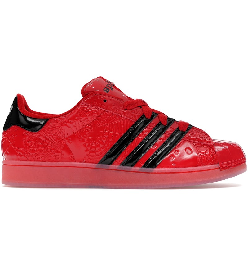 adidas Superstar Sp5der Red Black Men's - KJ7005 - US adidas Superstar Sp5der Red Black Men's - KJ7005 - US