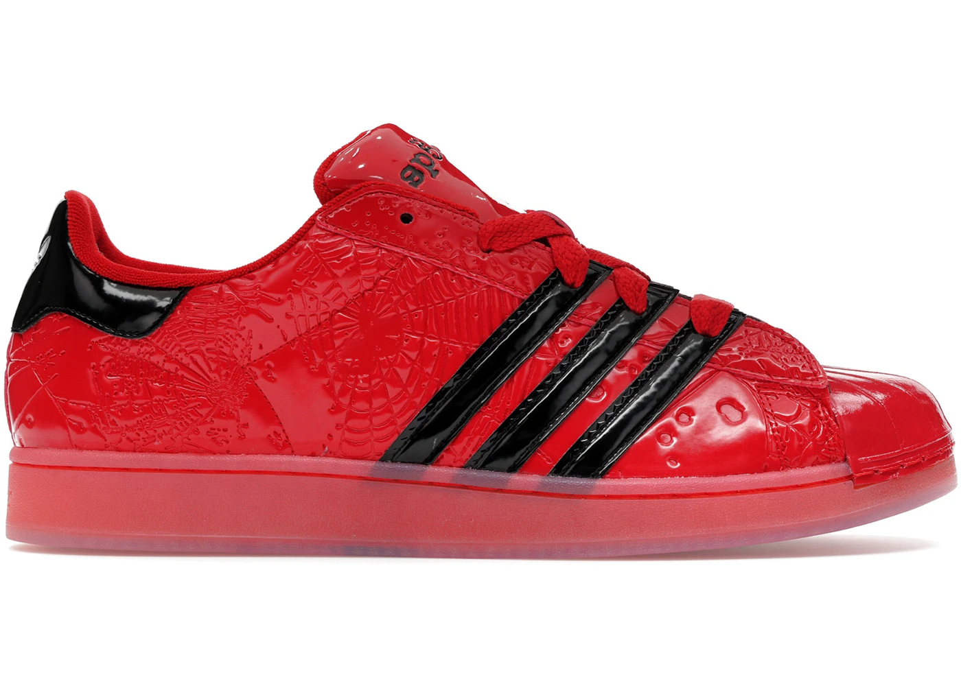 adidas Superstar Sp5der Red Black Men's - KJ7005 - US adidas Superstar Sp5der Red Black Men's - KJ7005 - US