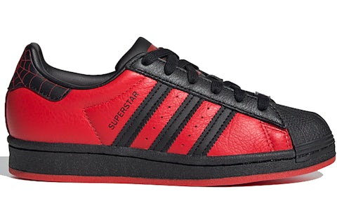 Black and red adidas superstar mens shop