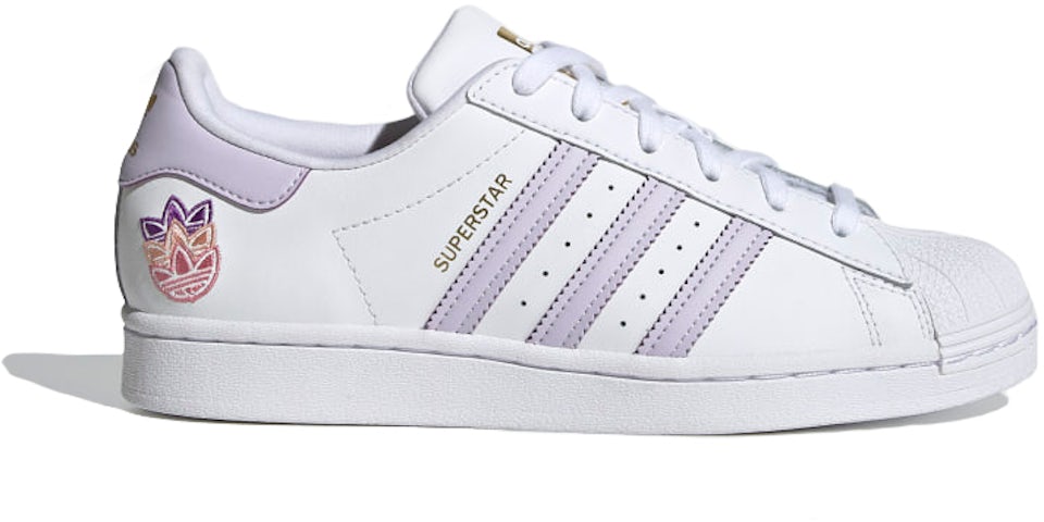 Trefoil US adidas (Women\'s) Tint - Purple - White Superstar GZ8143