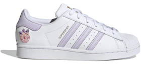 adidas Superstar Trefoil White Purple Tint (W)