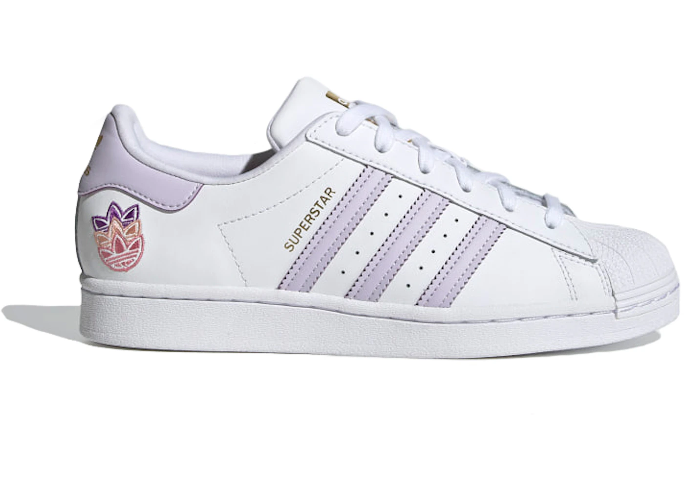 White and purple adidas shoes Clearance
