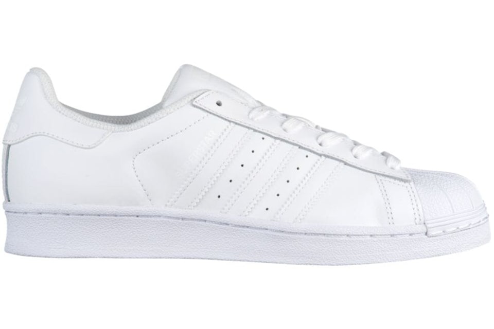 Adidas superstar triple white sale