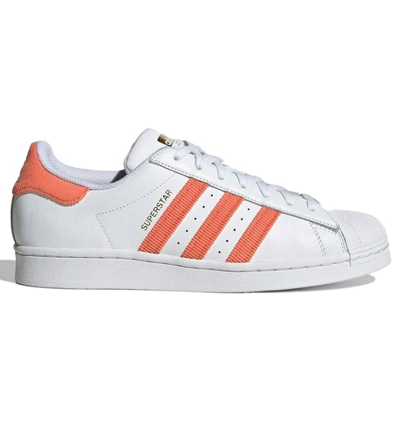 adidas Superstar True Orange Corduroy Men's H00207 US