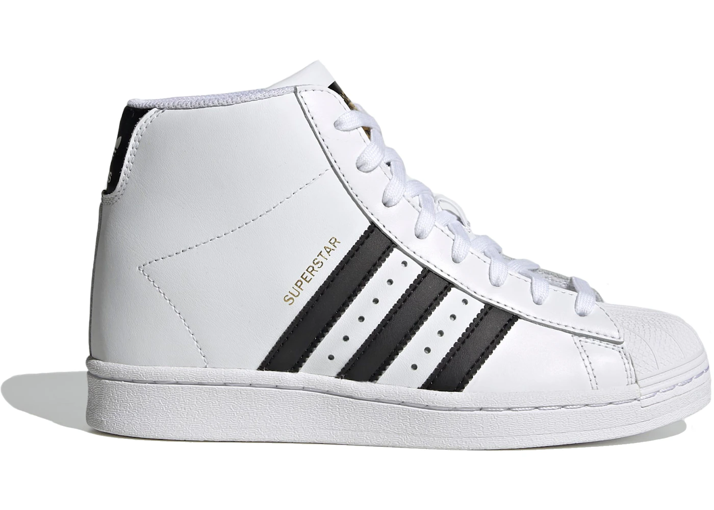 High top adidas superstars Clearance