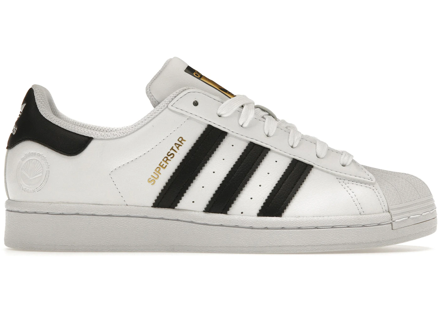 adidas Superstar Vegan White Black - FW2295 - US adidas Superstar Vegan White Black - FW2295 - US