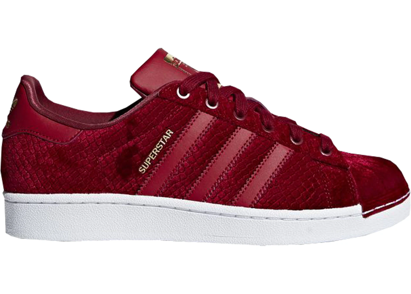 Adidas superstar slip on velvet best sale