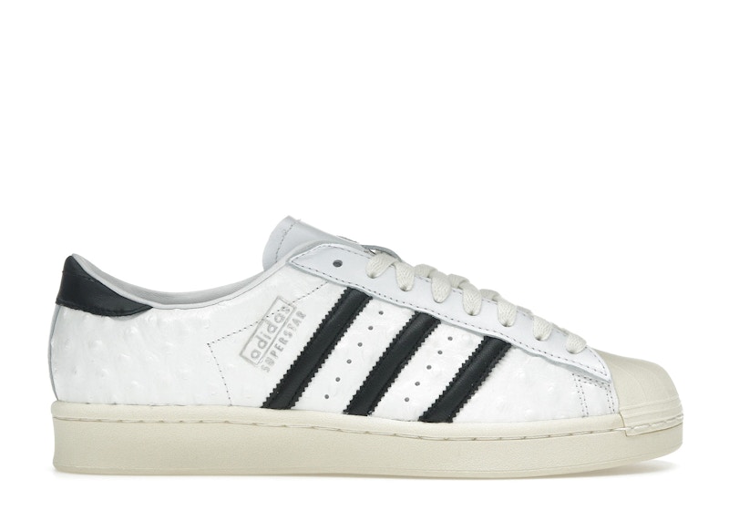 adidas Superstar Vintage White Black Ostrich (Women's