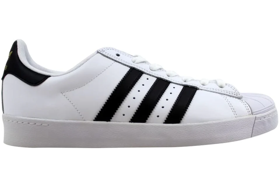 Superstar vulc adv black & white shoes Clearance