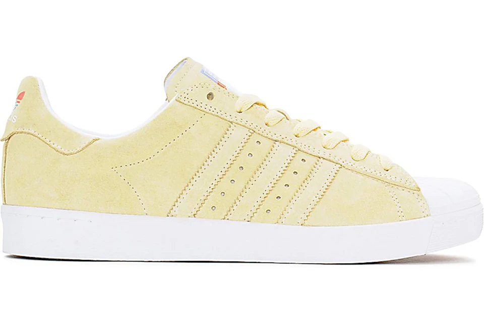 adidas Superstar Vulc Adv Pastel Yellow Men s CG4838 US