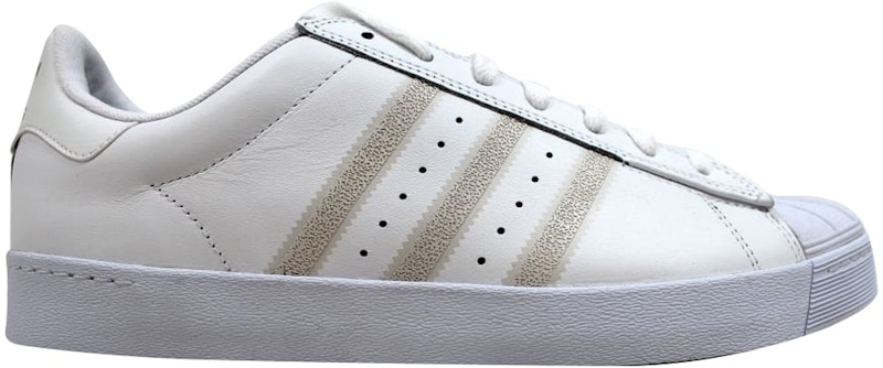 Adidas superstar hot sale vulc white