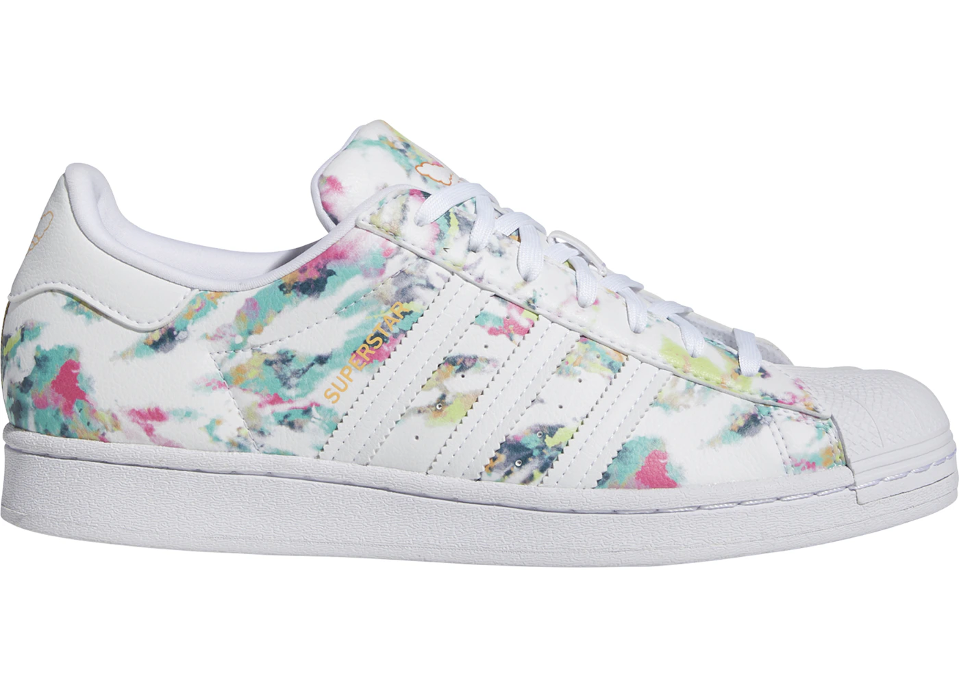Adidas superstar floral watercolor Clearance