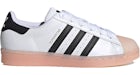 adidas Superstar White Black Haze Coral (Women's)