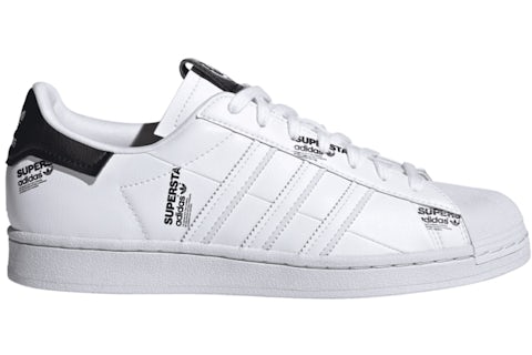adidas Superstar Blanco Negro Logo Estampado Hombre - GV7671 - US adidas Superstar Blanco Negro Logo Estampado Hombre - GV7671 - US