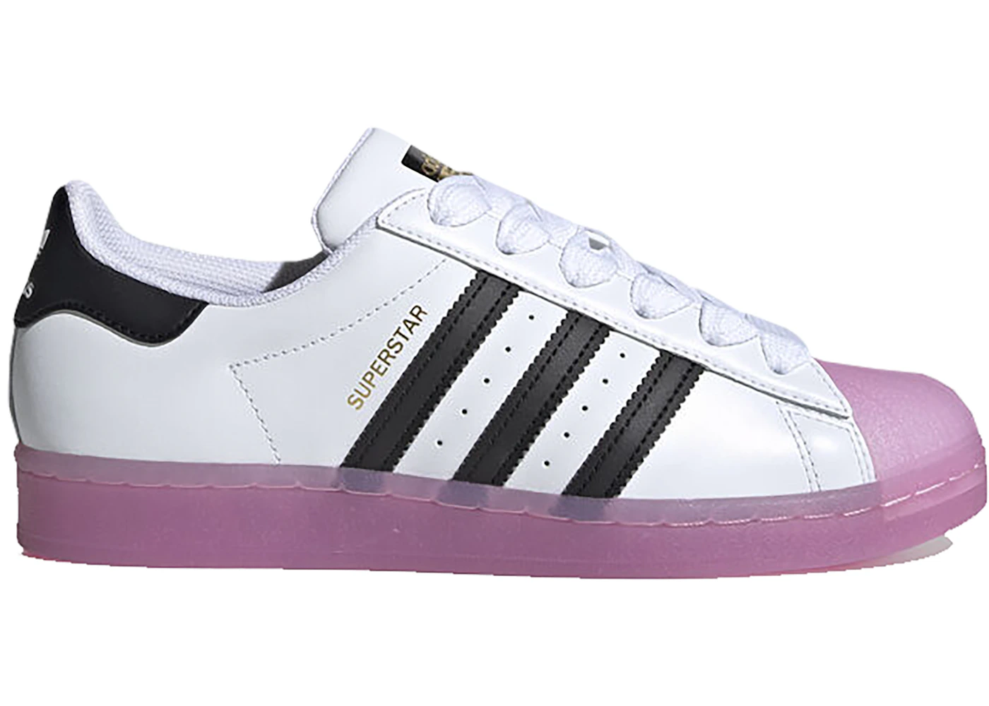 Adidas superstar bianche e viola Clearance