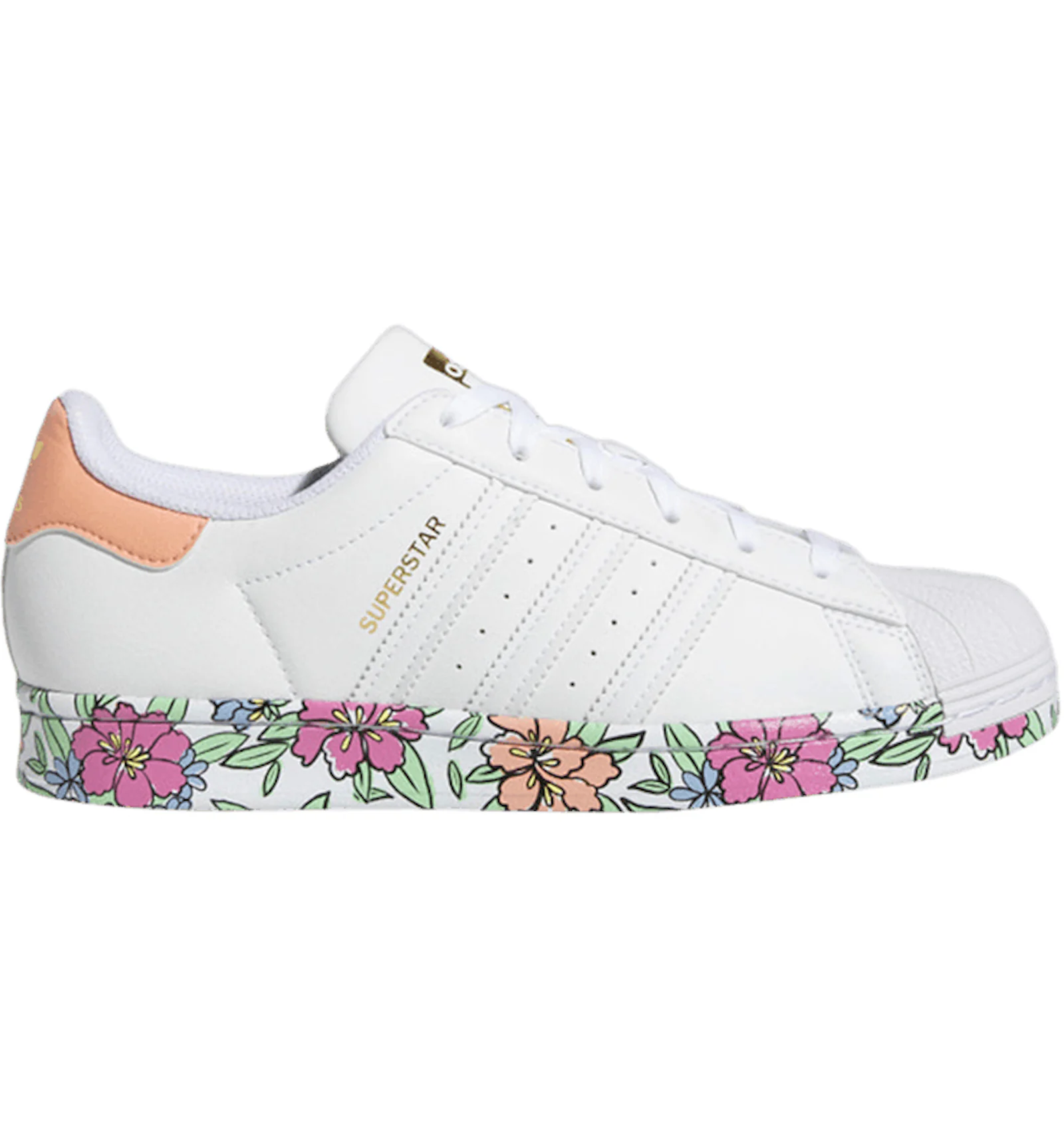Adidas superstar w floral pink Outlet
