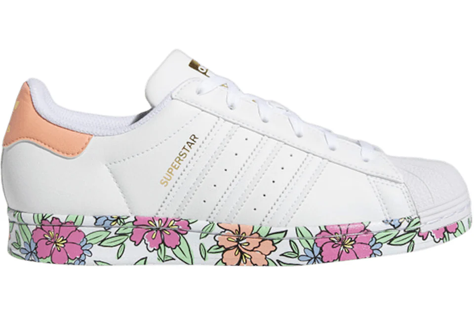 Tenis adidas superstar floral Clearance