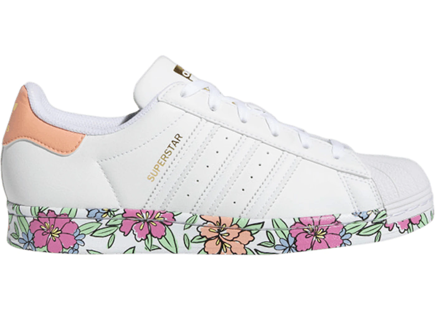 Tenis adidas superstar floral feminino Clearance